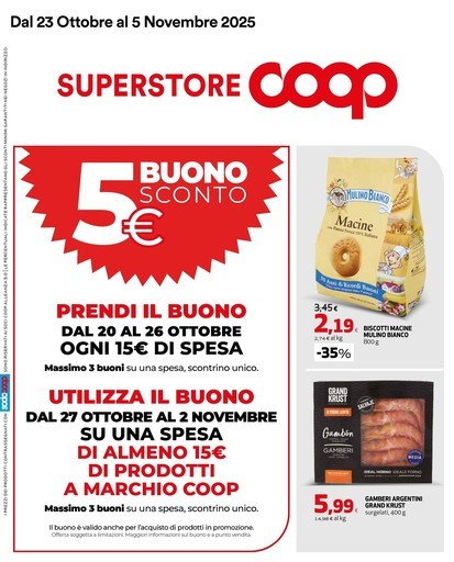Volantino Coop Alleanza Superstore