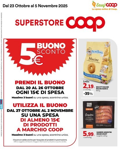 Volantino Coop Alleanza Superstore