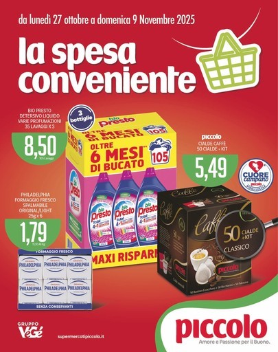 Volantino Supermercati Piccolo