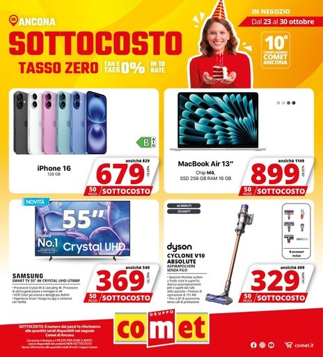 Volantino Comet