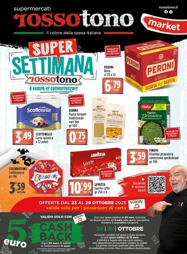 Volantino Supermercati Rossotono Market