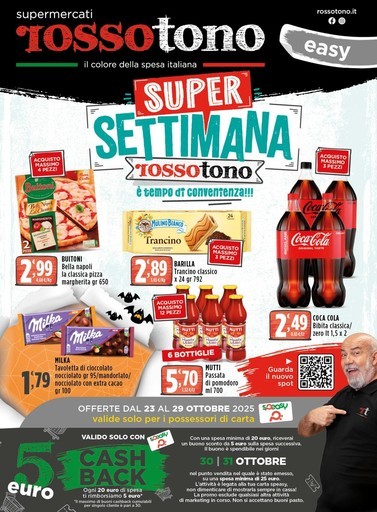 Volantino Supermercati Rossotono Easy