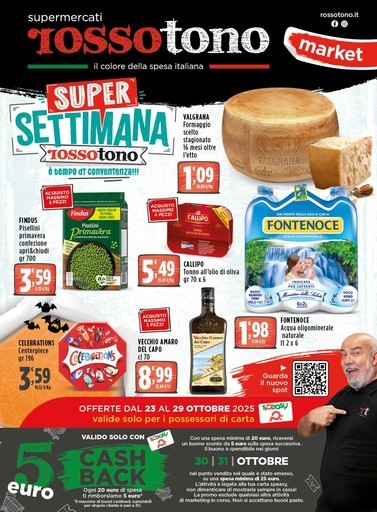Volantino Supermercati Rossotono Market