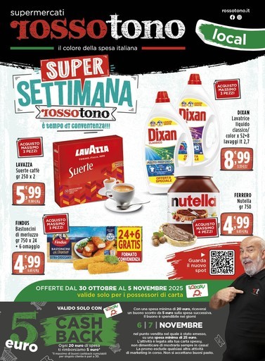 Volantino Supermercati Rossotono Local