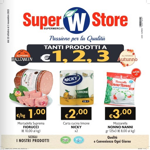 Volantino Superw
