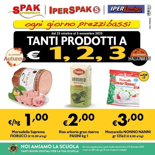 Iper Spak - Tanti prodotti a 1,2,3 euro
