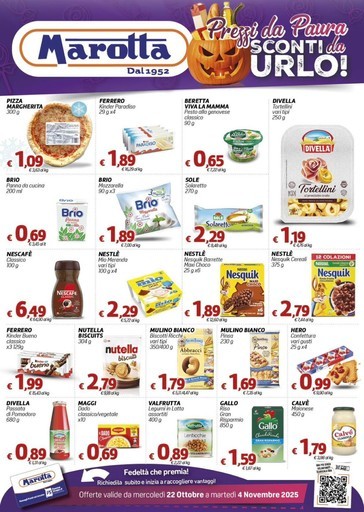 Supermercati Marotta - Prezzi da Paura , sconti da urlo!