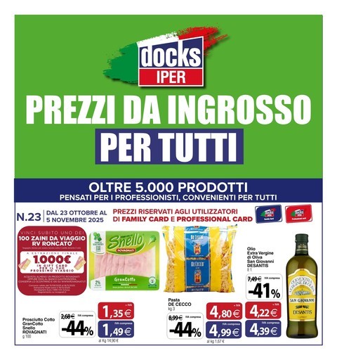 Volantino Docks Iper