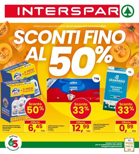Interspar - Sconti fino al 50%
