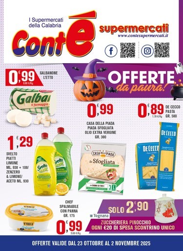 Volantino Contè Supermercati