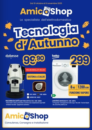 Volantino Amico Shop