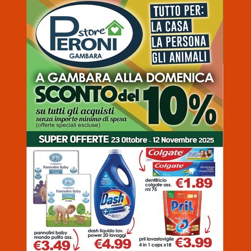 Volantino Supermercati Peroni