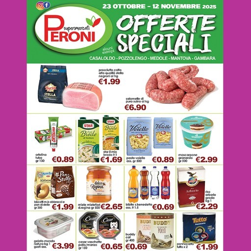 Volantino Supermercati Peroni