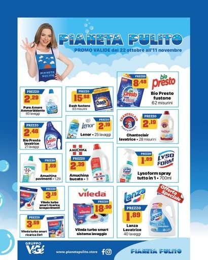 Volantino Pianeta Pulito