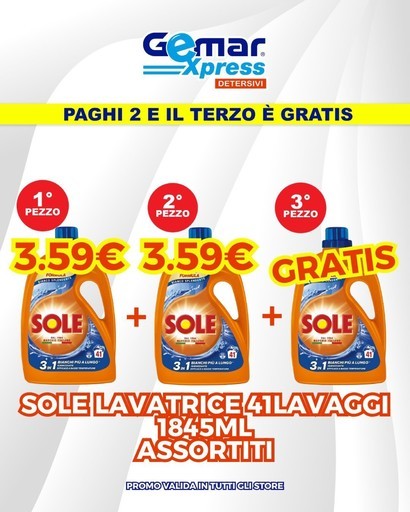 Volantino Gemar Detersivi