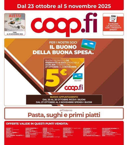 Coop - Dal 23 ottobre al 5 novembre 2025