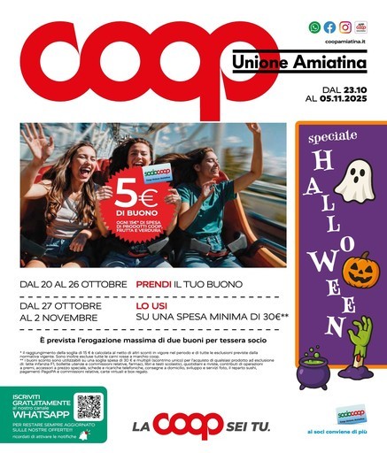 Coop - DAL 23.10 AL 05.11.2025