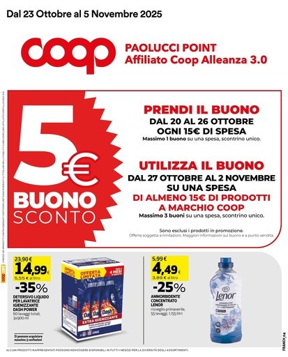 Volantino Coop
