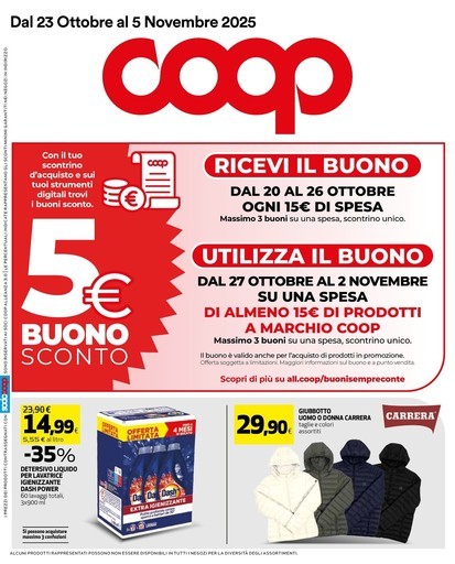 Volantino Coop