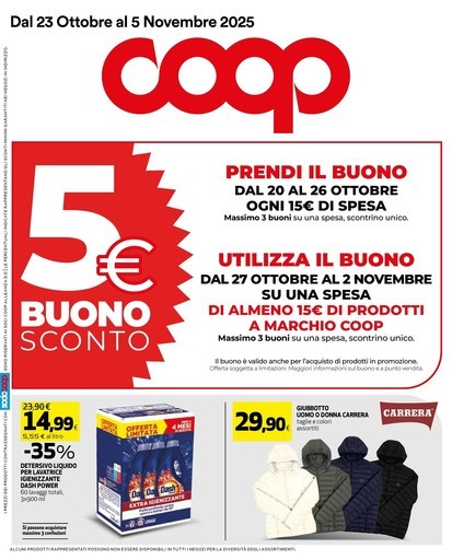 Volantino Coop