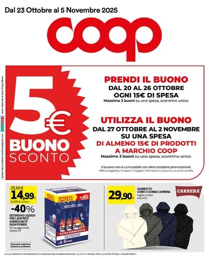 Volantino Coop