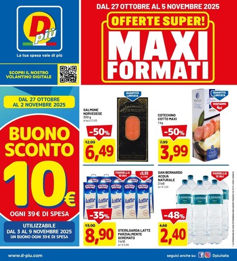 Dpiù - Offerte super! Maxi Formati