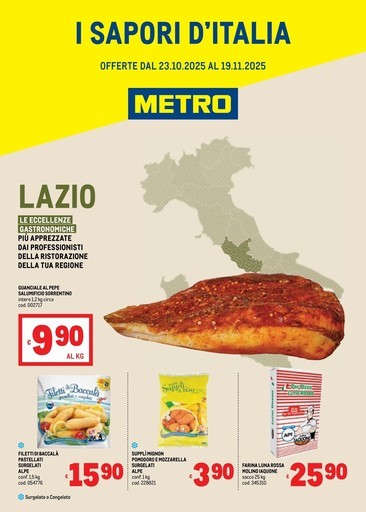 Metro - Sapori d'Italia - LAZIO