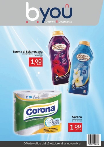 BYou - Offerte valide dal 16 ottobre al 14 novembre