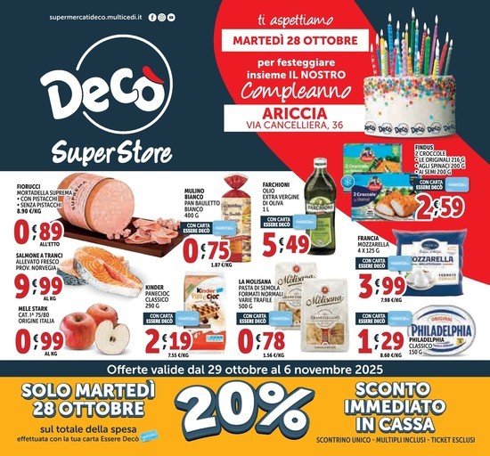 Deco - Prezzi strepitosi