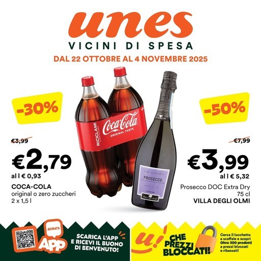 Volantino Unes