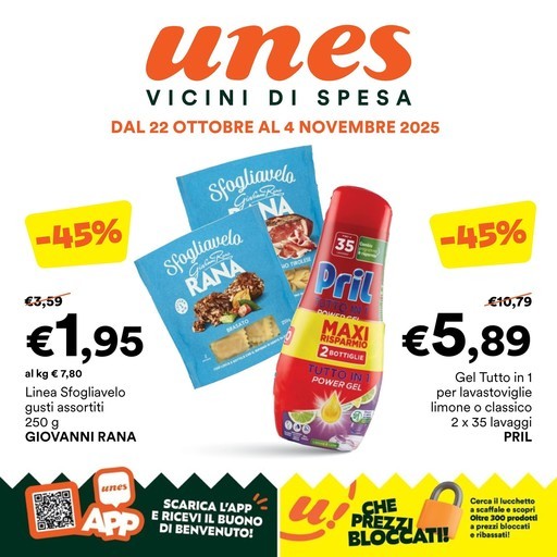 Volantino Unes