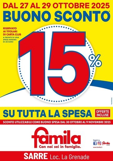 Volantino Famila