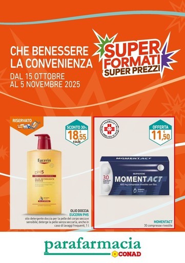 Volantino Parafarmacia Conad