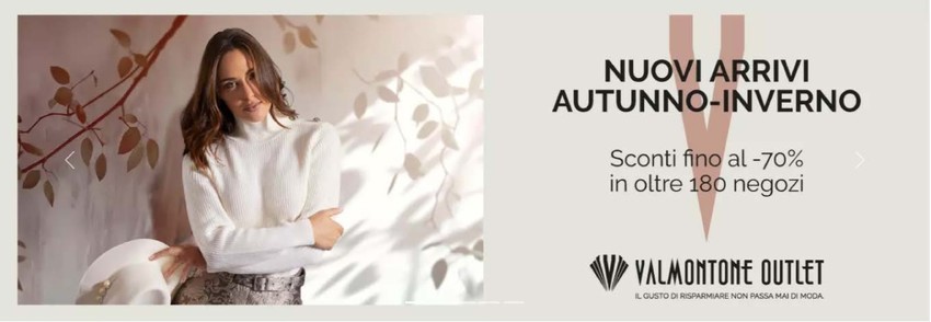 Volantino Valmontone Outlet