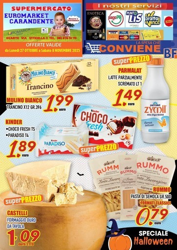 Volantino Euromarket Carandente