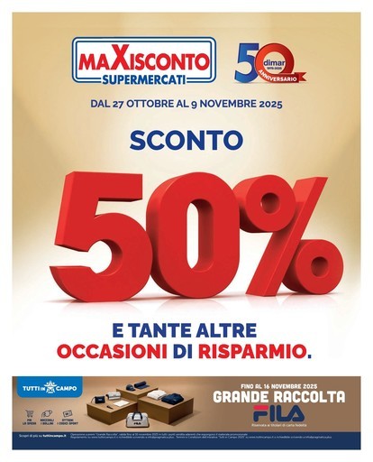 Volantino Maxisconto Supermercati