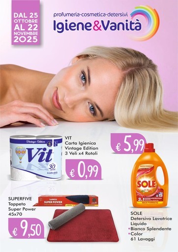 Volantino Igiene e Vanità