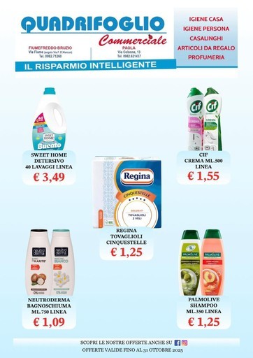 Quadrifoglio Commerciale - Il risparmio intelligente