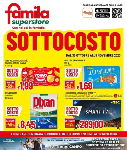 Volantino Famila Superstore