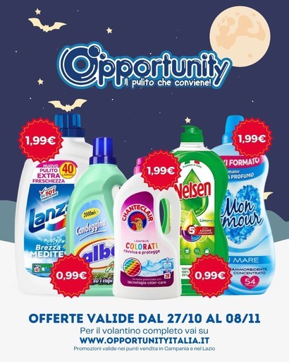 Volantino Opportunity Shop