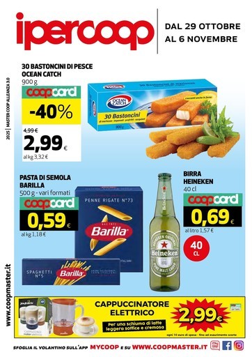 Ipercoop - dal 29 Ottobre al 6 novembre