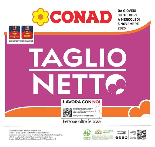 Conad - Taglio Netto