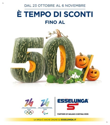 Esselunga - Fino al 50%