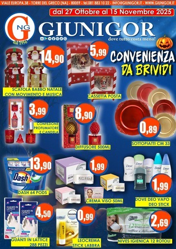 Giunigor - Convenienza da brividi