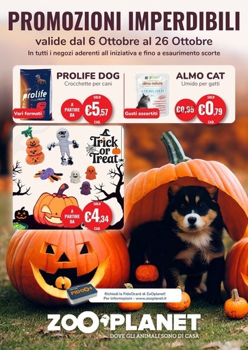 Volantino ZooPlanet
