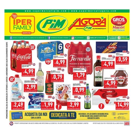 Pim - OFFERTE DAL 29 OTTOBRE AL 6 NOVEMBRE 2025