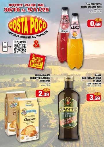 Supermercati Costa Poco - Offerte valide dal 30/10 al 9/11/25