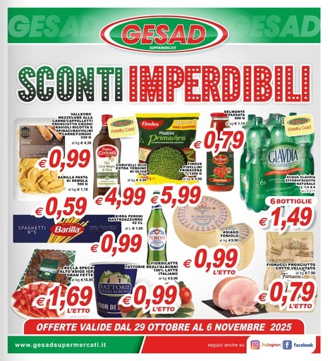Volantino Gesad Supermercati