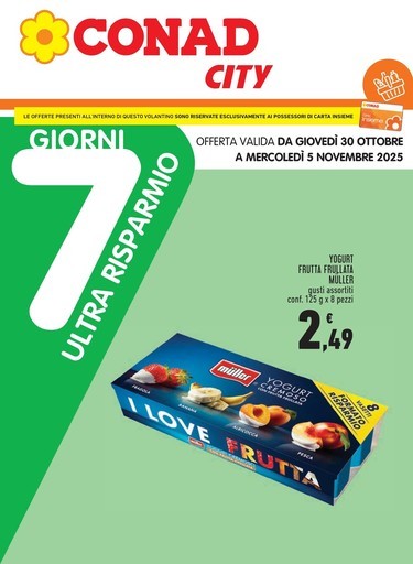 Volantino Conad City