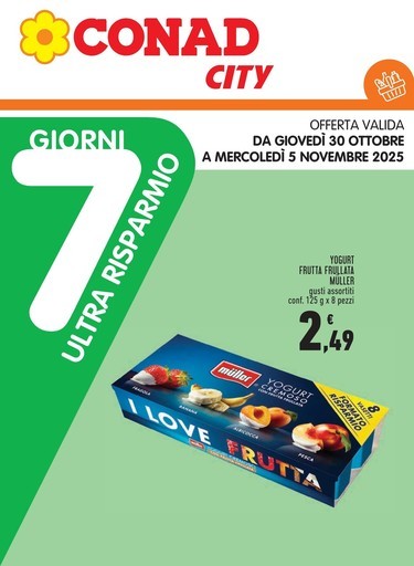 Volantino Conad City